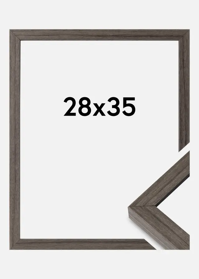 Ramme Hermes Akrylglas Grey Oak 28x35 cm