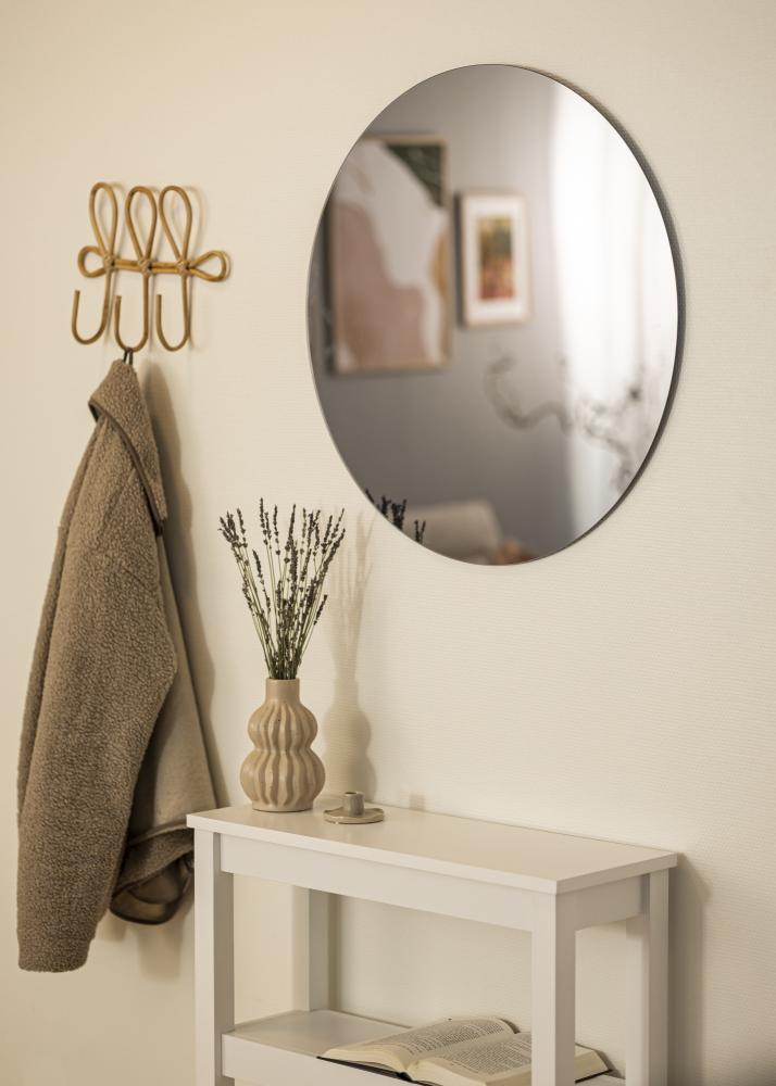 KAILA Rundt Spejl Smoked Grey 70 cm Ø