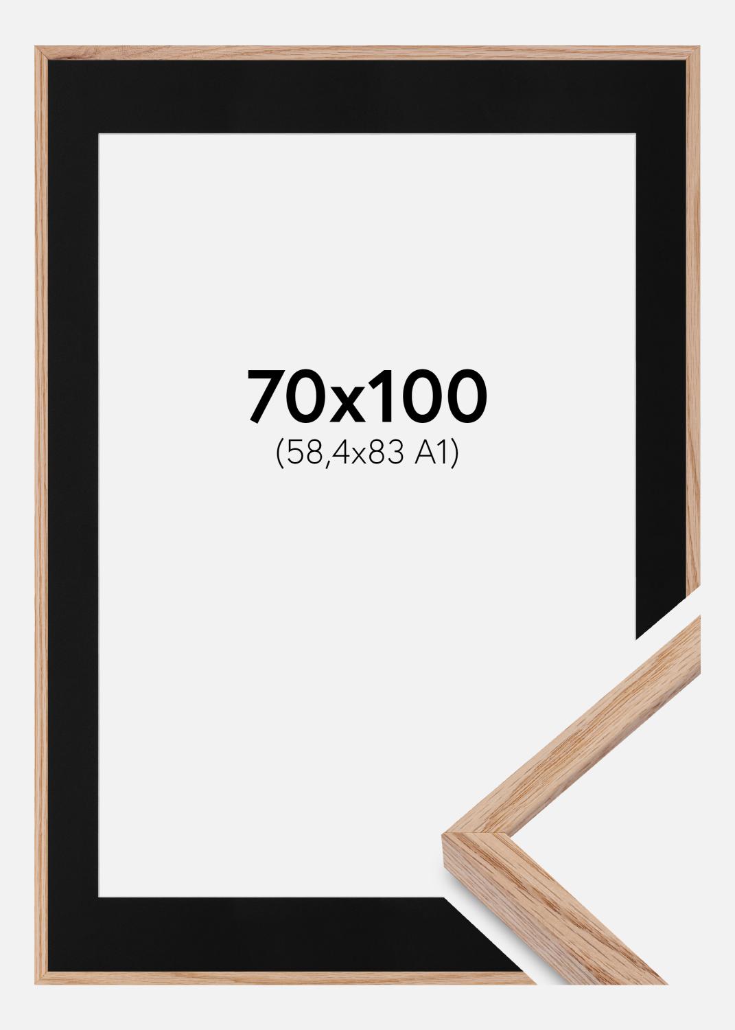 Product Image for Ramme E-Line Wide Eg 70x100 cm - Passepartout Sort 59,4x84 cm (A1)