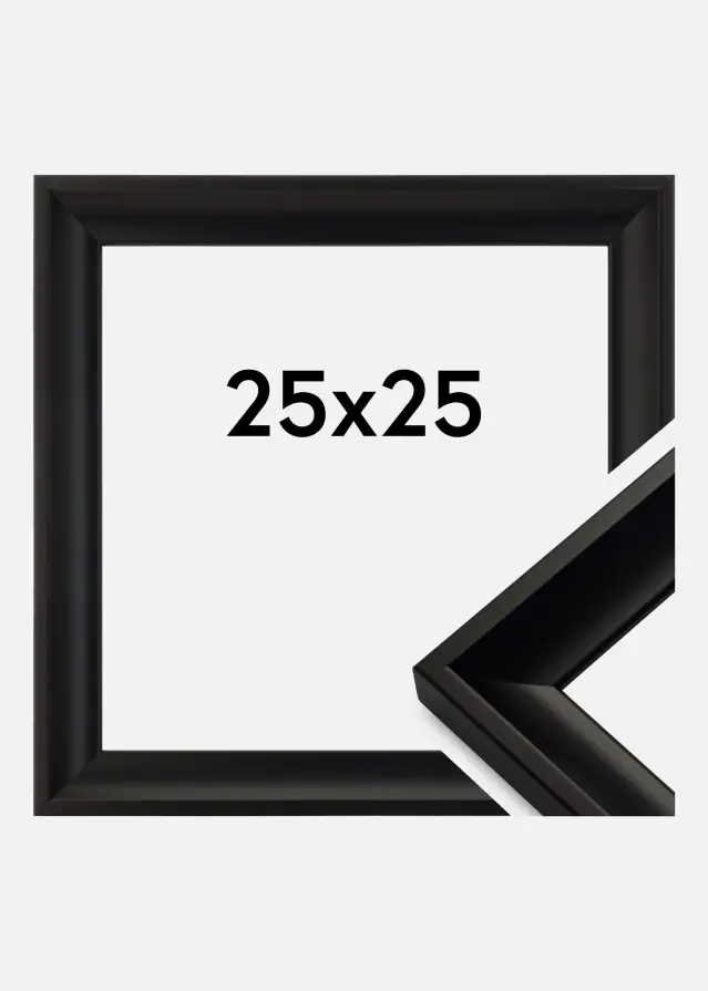 Ramme Öjaren Akrylglas Sort 25x25 cm