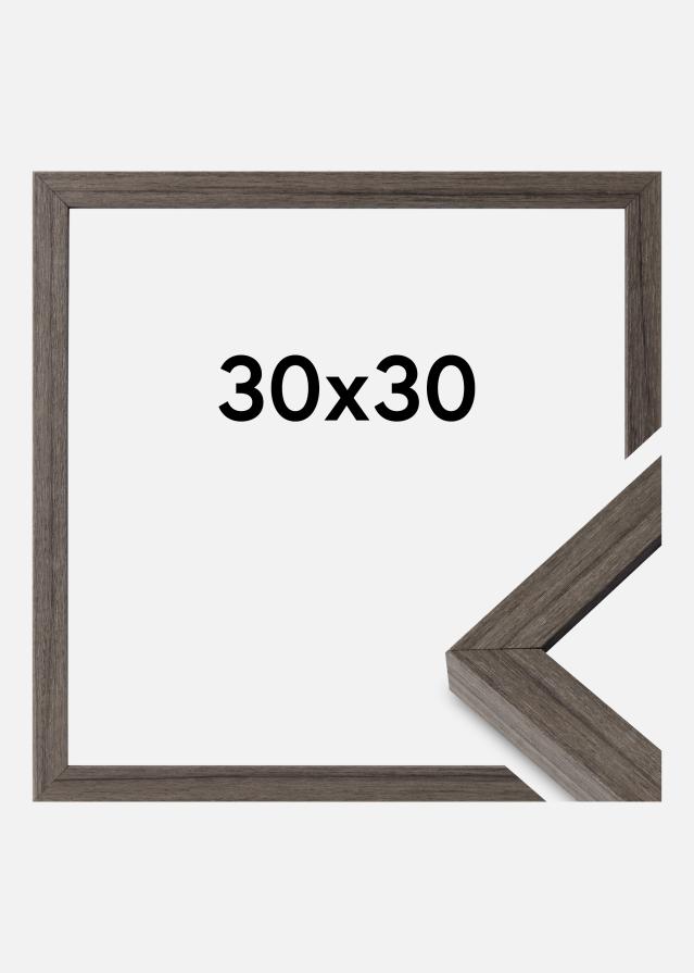 Ramme Hermes Akrylglas Grey Oak 30x30 cm