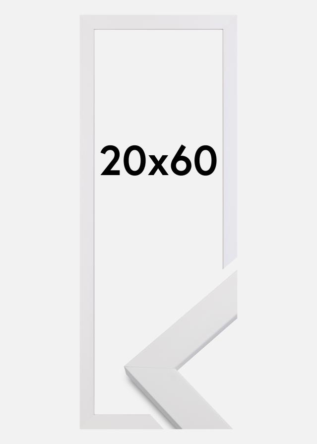 Ramme White Wood 20x60 cm