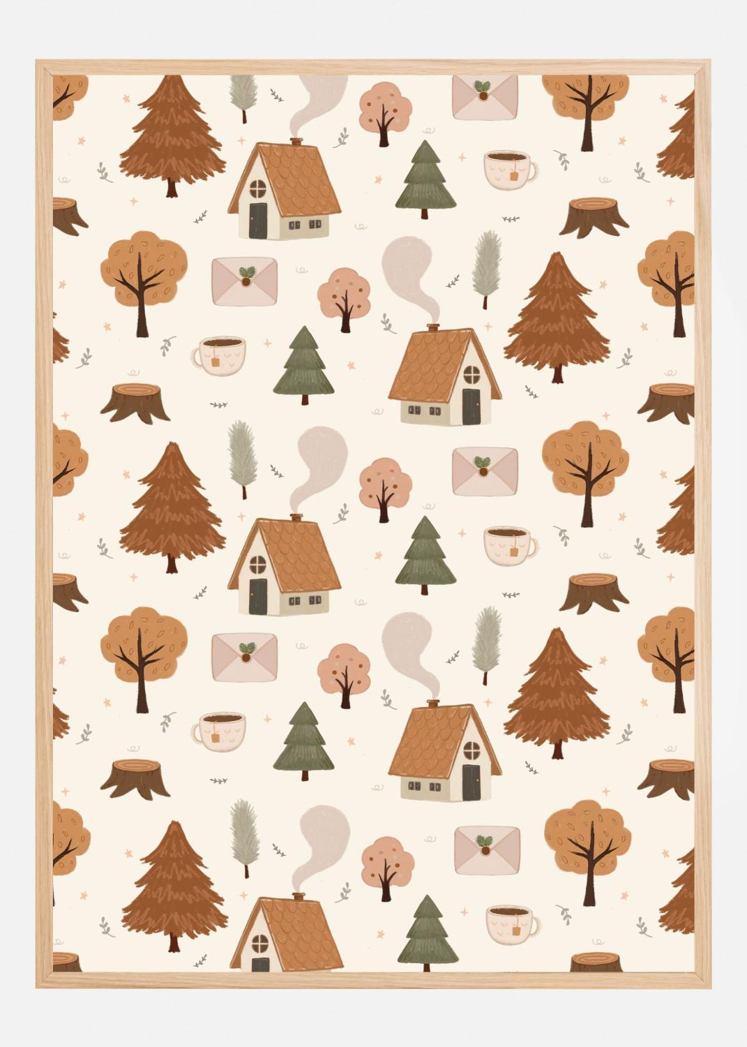 Product Image for Autumn Vibe Texture Plakat (21x29.7 cm (A4))