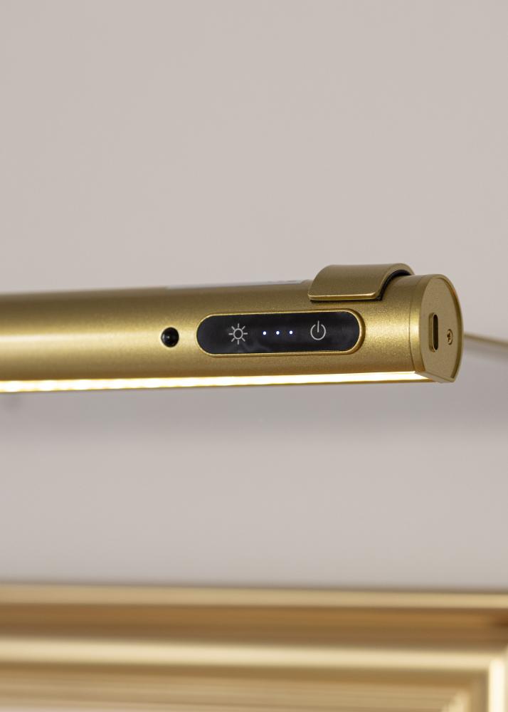 KAILA Brilliance Batteridrevet Maleribelysning 80 cm - Guld