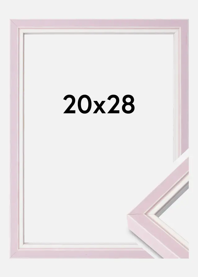 Ramme Diana Akrylglas Pink 20x28 cm