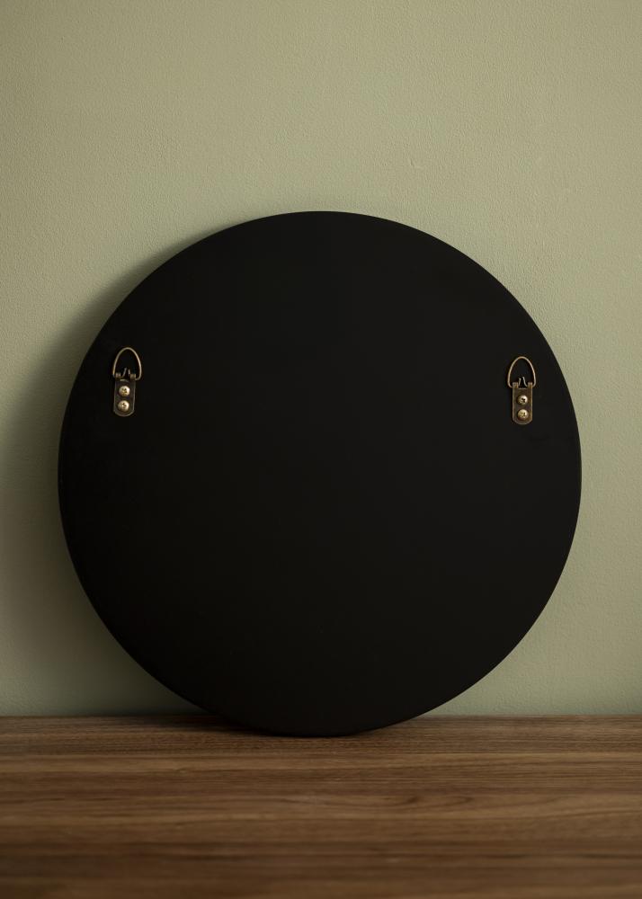 Spejl Premium Black Circle 40 Ø