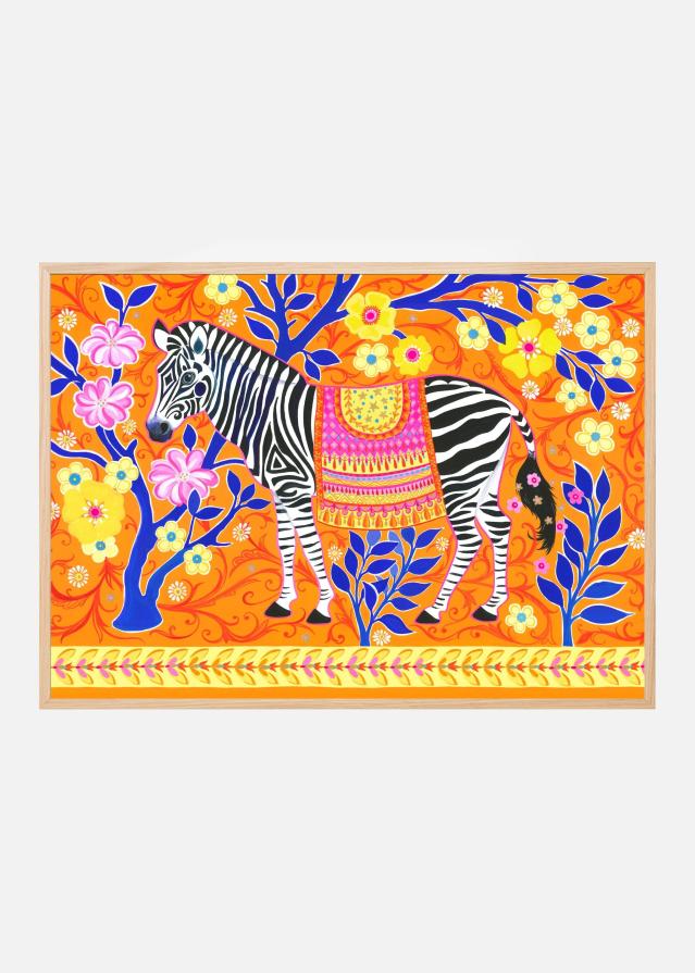 Zebedaios the Zebra Plakat