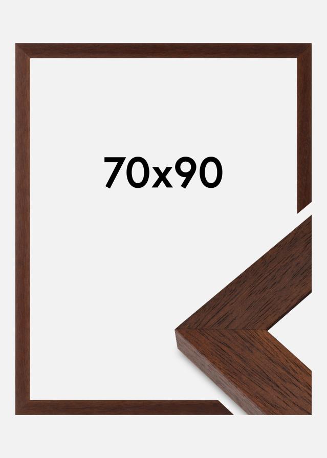 Ramme Juno Akrylglas Teak 70x90 cm
