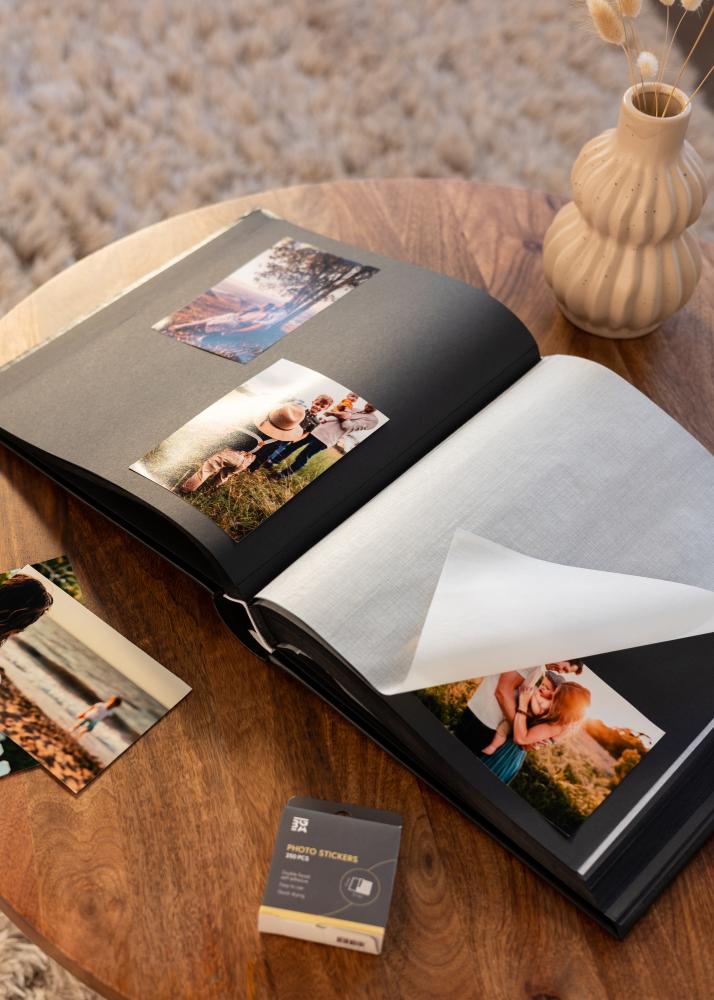 Classico Album Sort - 32x34 cm (100 Sorte sider / 50 ark)