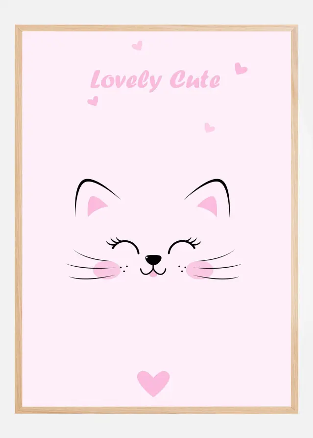 Pink Cat Plakat
