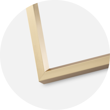 Ramme Steel Style Guld 13x18 cm