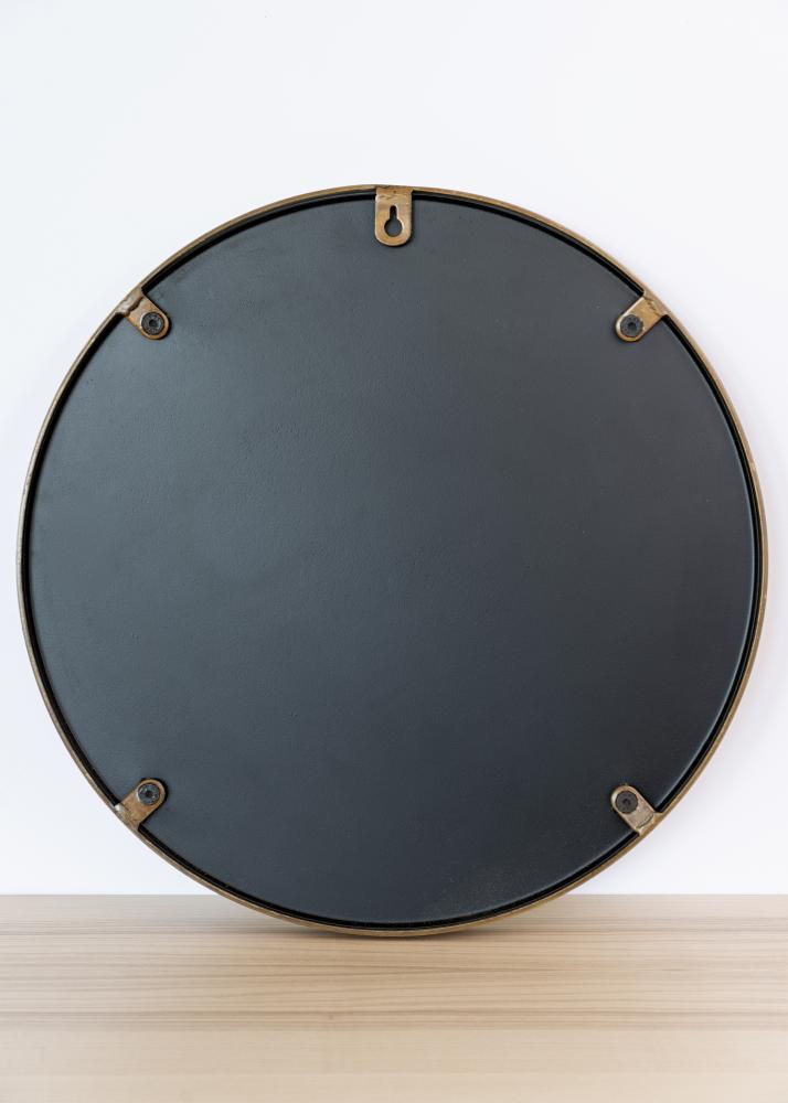 Spejl House Doctor Reflektion Antik Messing 40 cm Ø