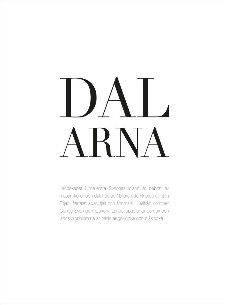 Dalarna Plakat