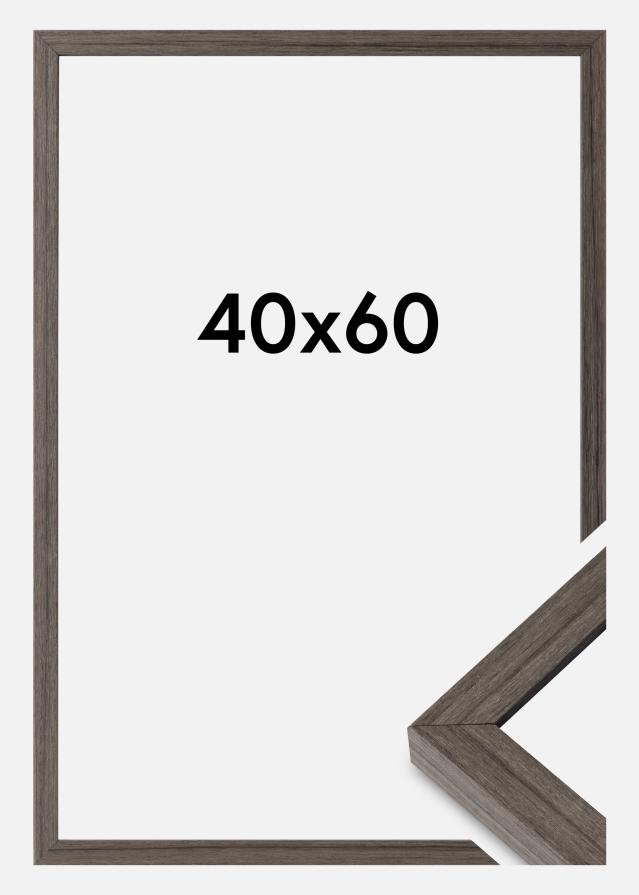 Ramme Hermes Akrylglas Grey Oak 40x60 cm