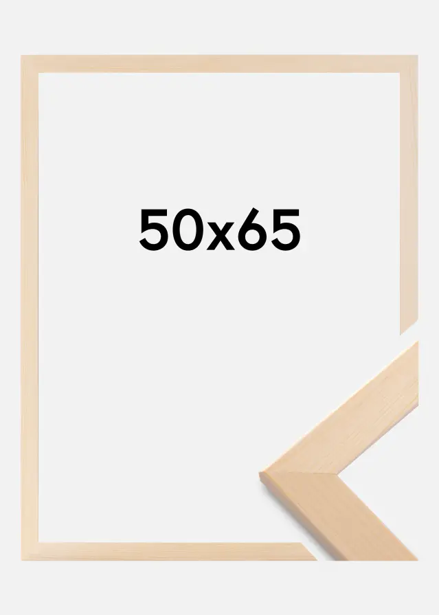 Ramme Trendline Akrylglas Nature 50x65 cm