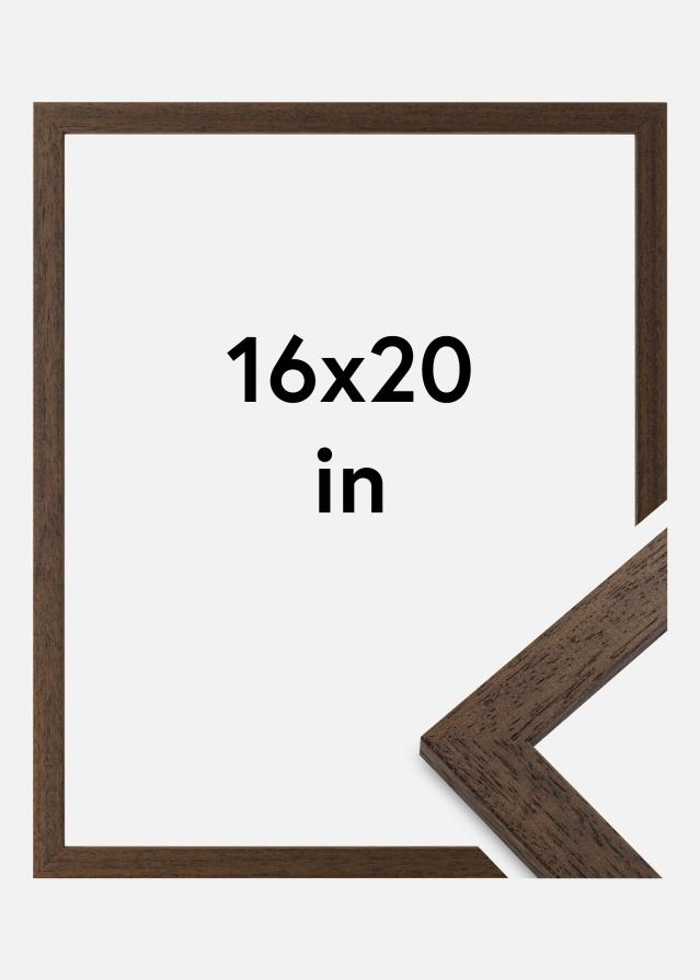 Ramme Brown Wood Akrylglas 16x20 inches (40,64x50,8 cm)