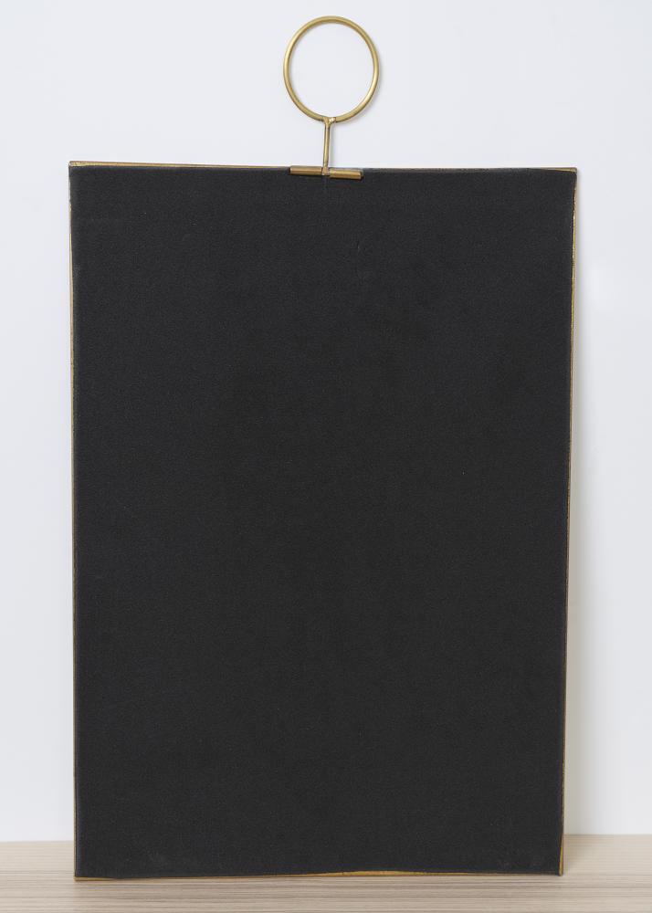 Spejl House Doctor The Loop Messing 30x40 cm