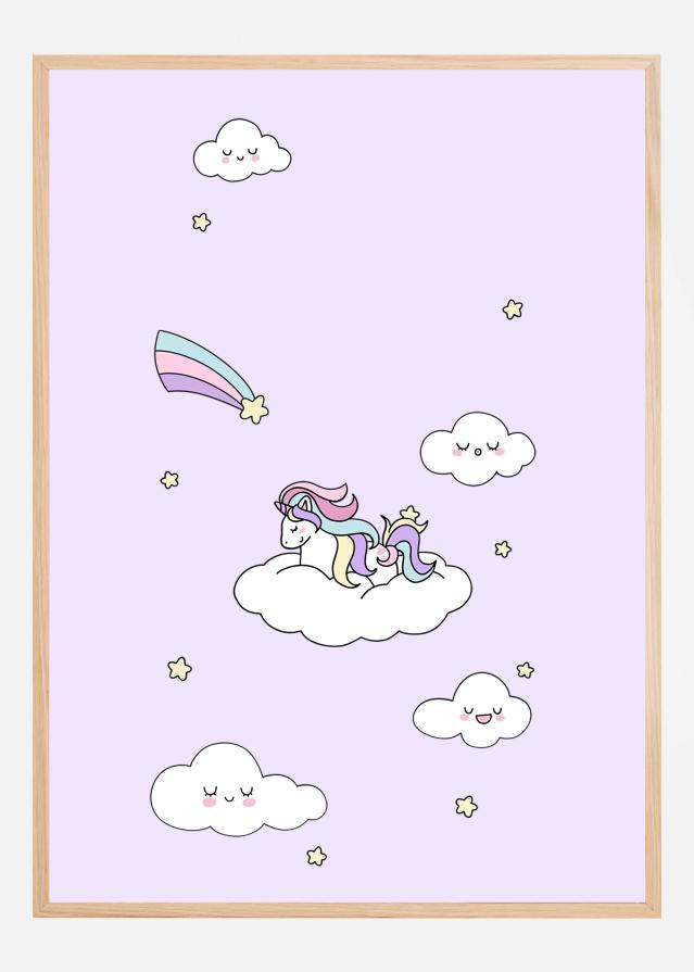 Kawaii Unicorn Plakat