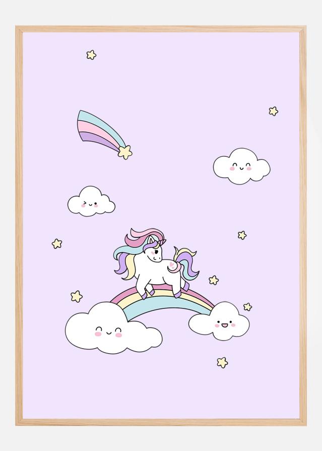 Kawaii Unicorn Plakat
