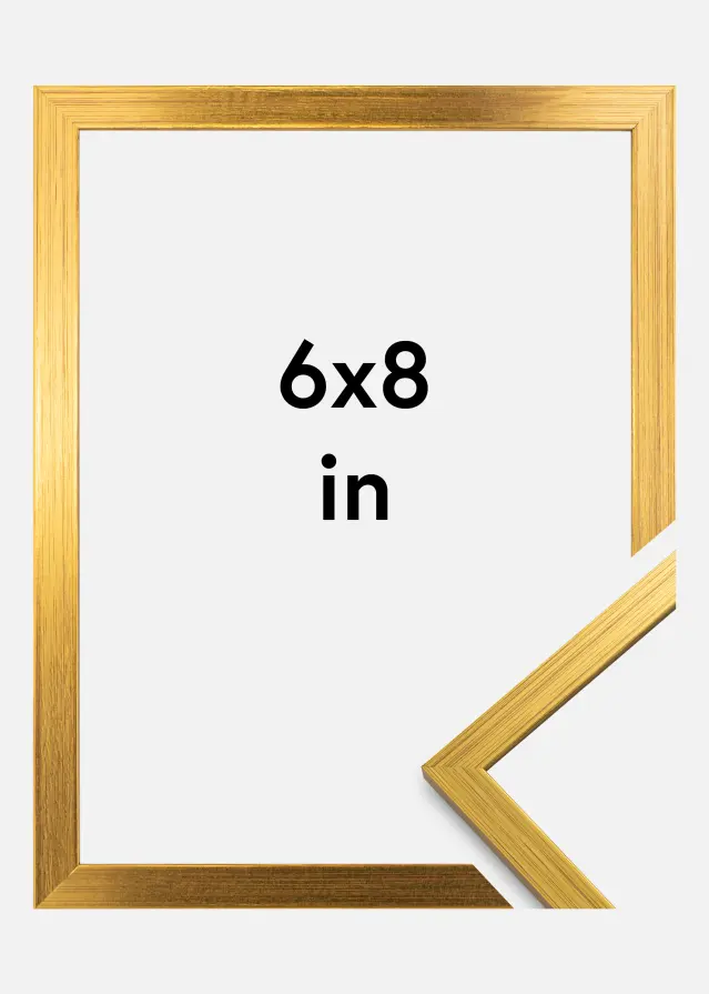 Ramme Edsbyn Guld 6x8 inches (15,24x20,32 cm)