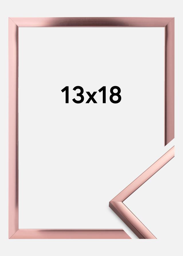 Ramme Poster Frame Aluminum Rosaguld 13x18 cm