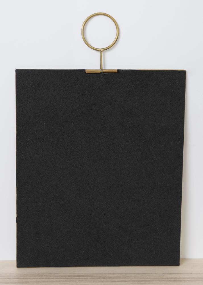 Spejl House Doctor The Loop Messing 25x30 cm