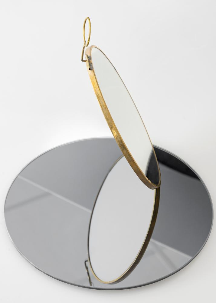 Spejl House Doctor Loop Messing 22 cm Ø