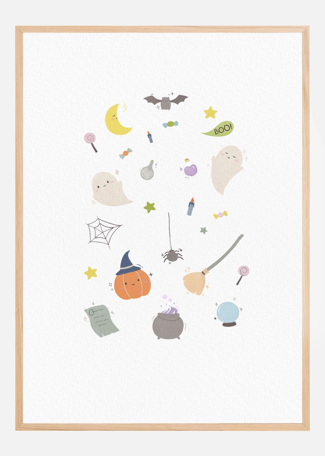 Product Image for Little Pumpkin In the Halloween Plakat (21x29.7 cm (A4))
