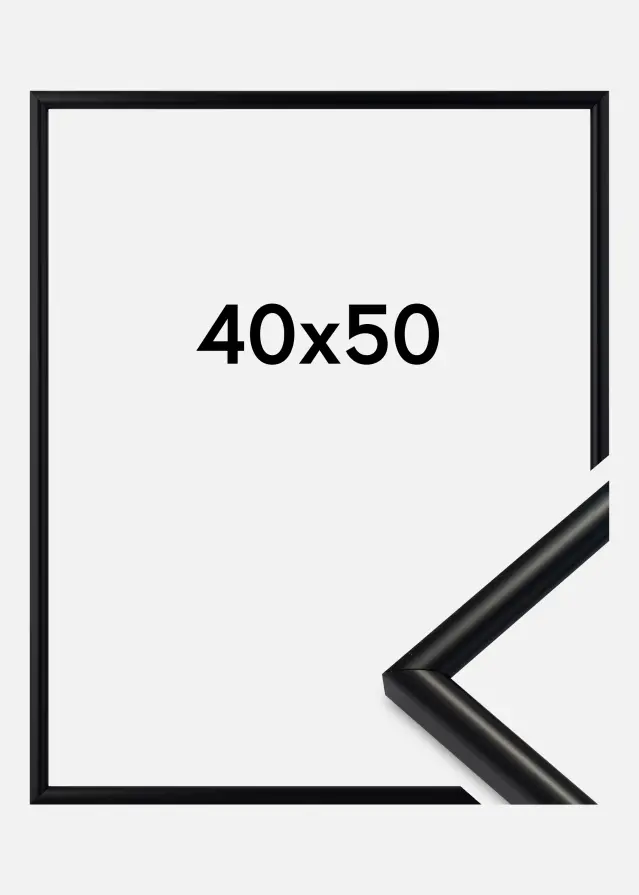 Ramme Newline Sort 40x50 cm