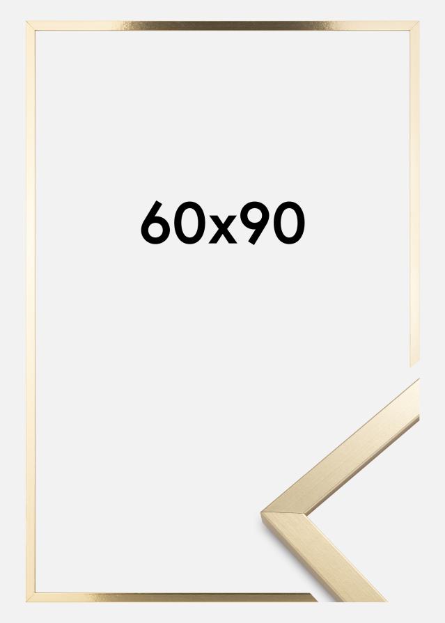 Ramme Trendy Akrylglas Guld 60x90 cm