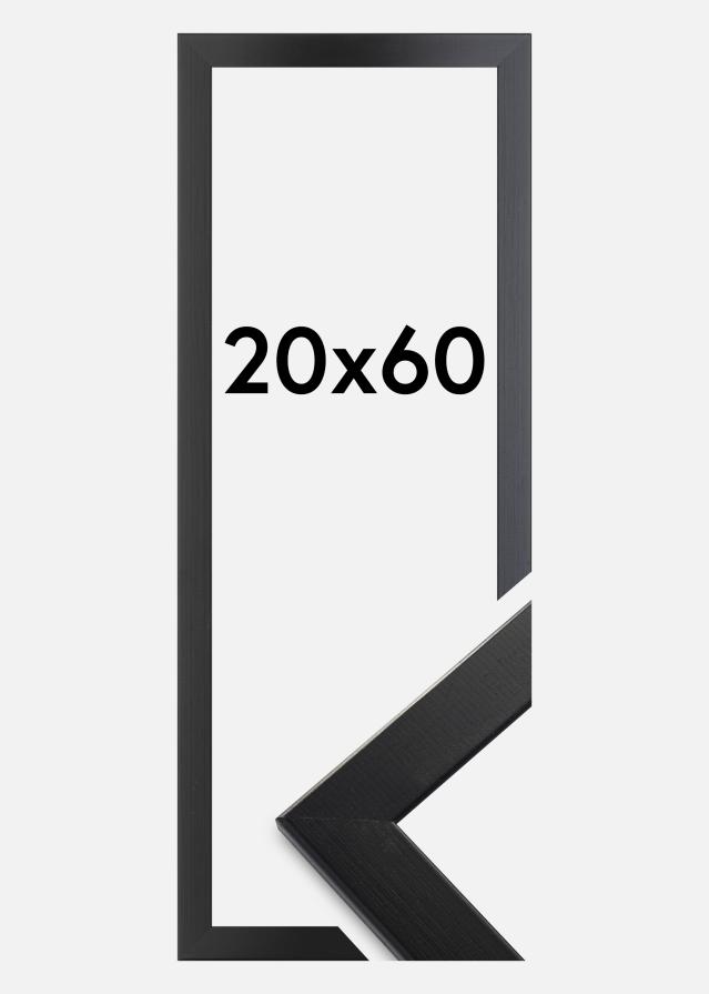 Ramme Trendline Akrylglas Sort 20x60 cm