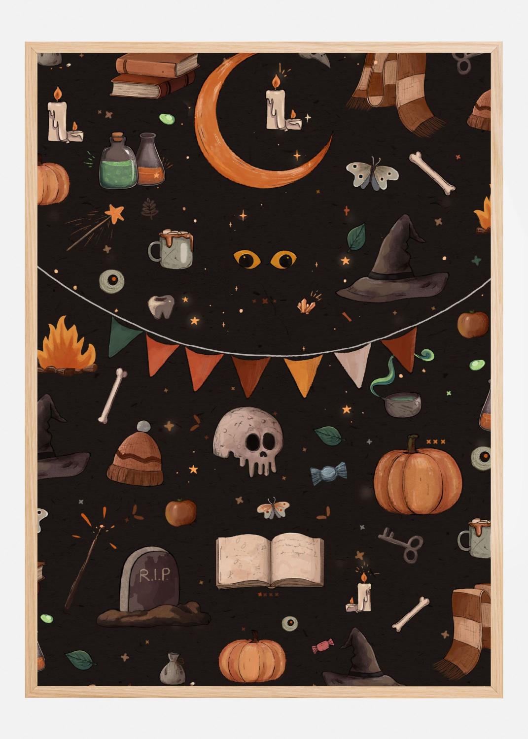 Product Image for Halloween Theme Plakat (21x29.7 cm (A4))