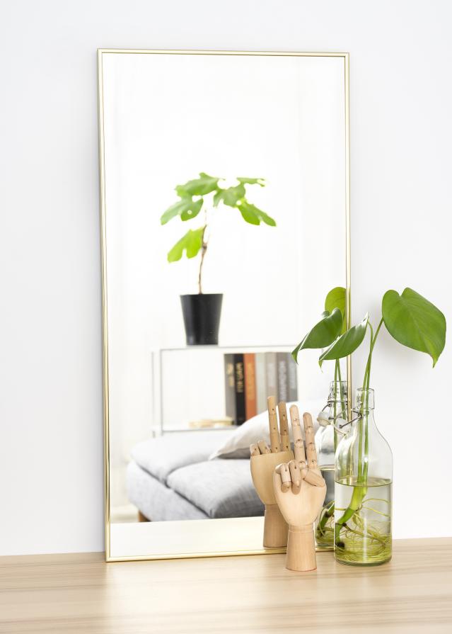 Spejl Narrow Guld 40,5x80,5 cm