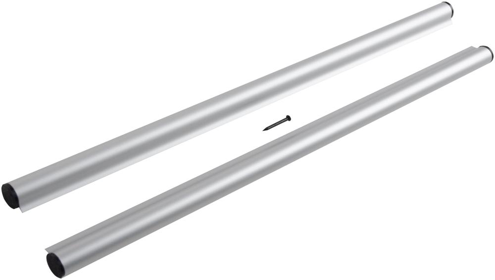 Plakatlister Aluminium Sølv - 50 cm