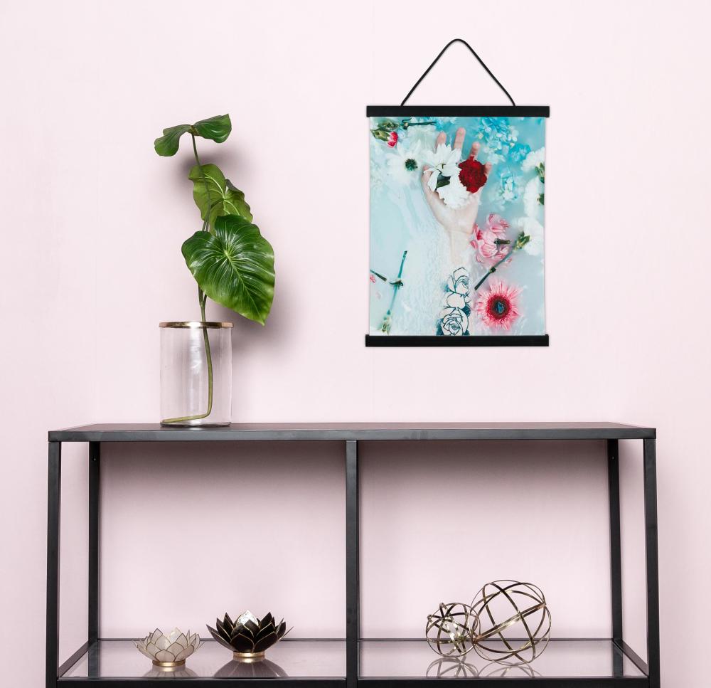 Plakatlister Sort - 20 cm
