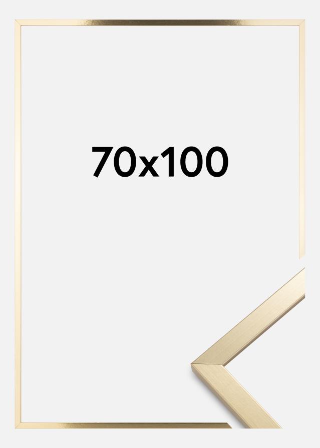 Ramme Trendy Akrylglas Guld 70x100 cm