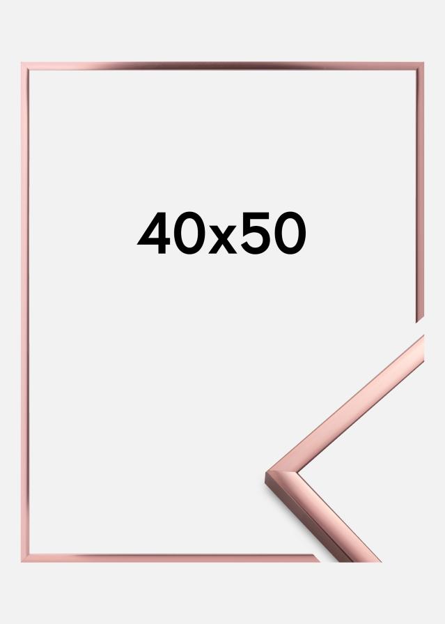 Ramme Poster Frame Aluminum Rosaguld 40x50 cm