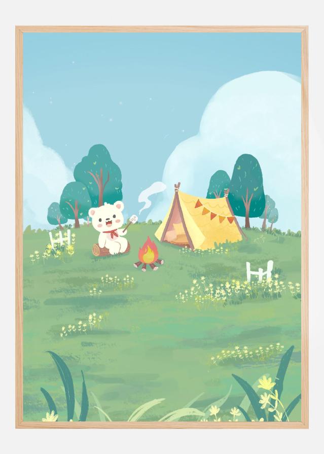 Bears Picnic Day Out Plakat