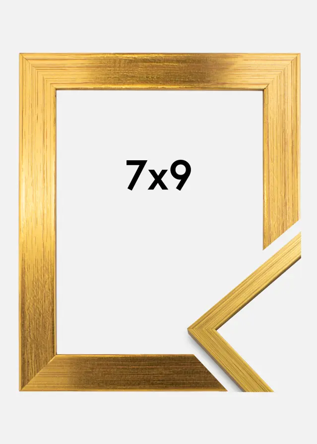 Ramme Edsbyn Guld 7x9 cm