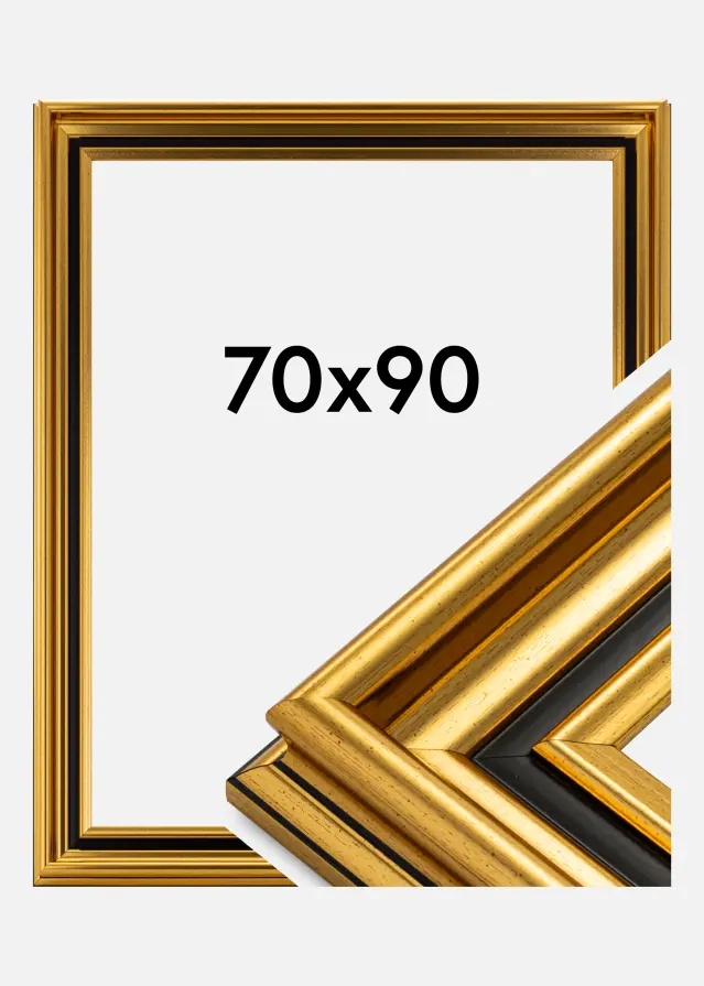 Ramme Gysinge Premium Guld 70x90 cm