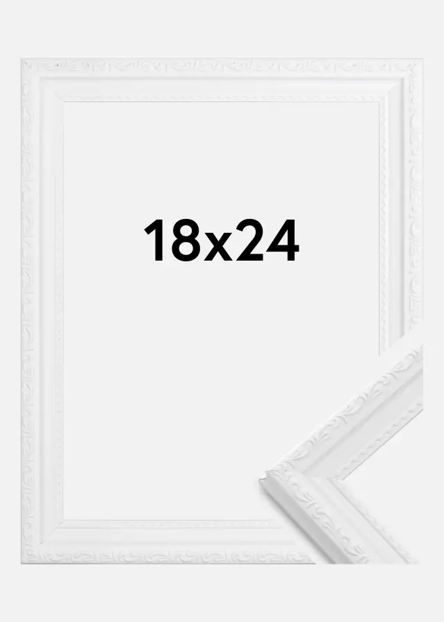 Ramme Abisko Hvid 18x24 cm