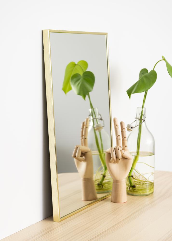 Spejl Narrow Guld 36x51 cm