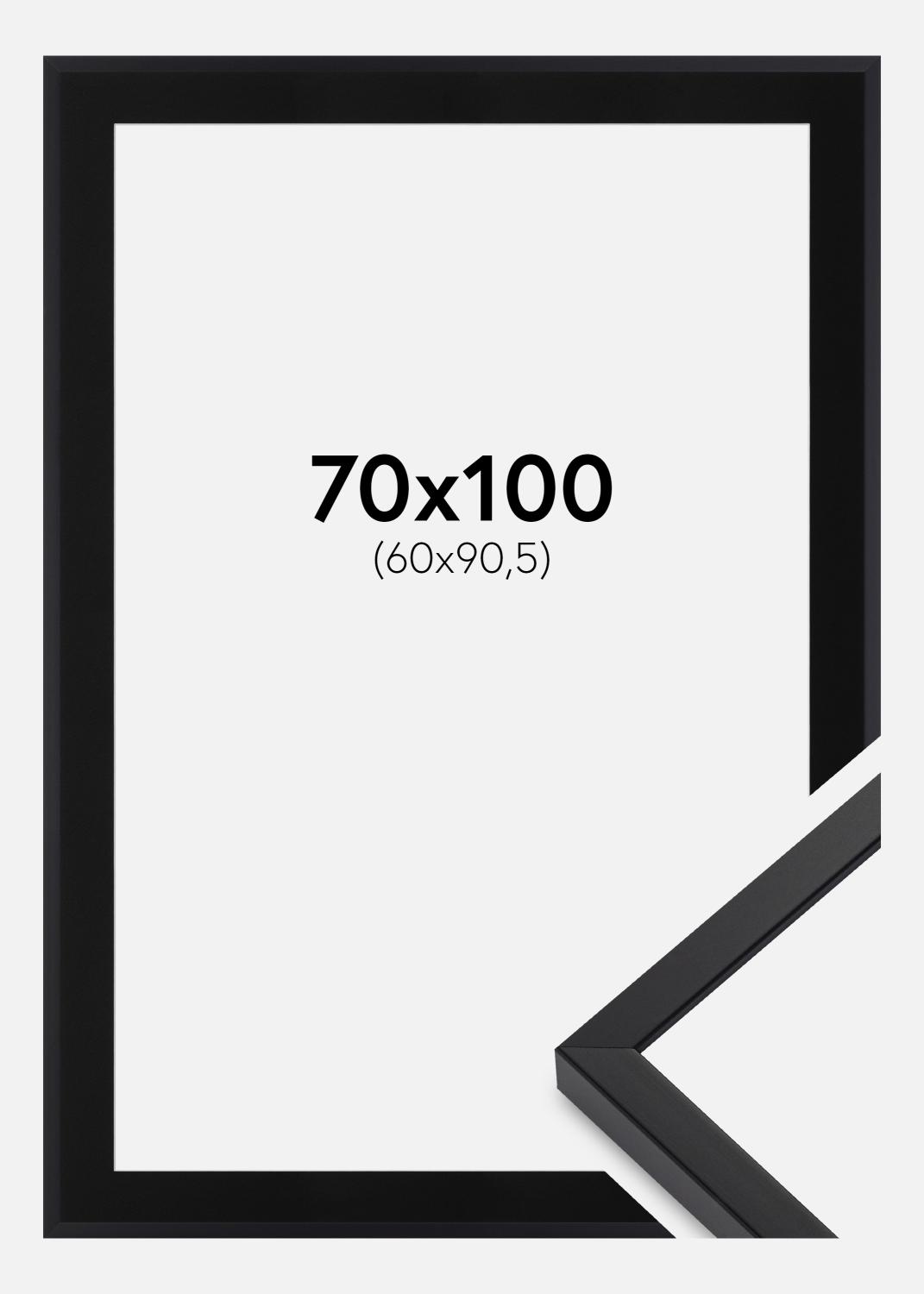 Product Image for Ramme E-Line Wide Sort 70x100 cm - Passepartout Sort 61x91,5 cm