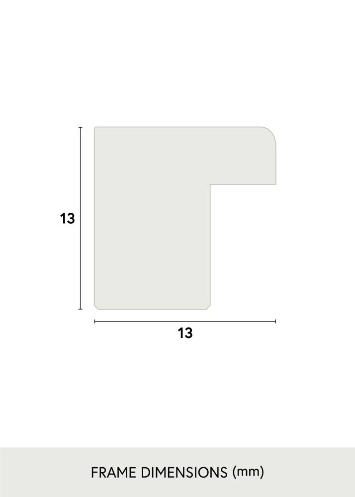 Ramme Galant Akrylglas Guld 50x70 cm
