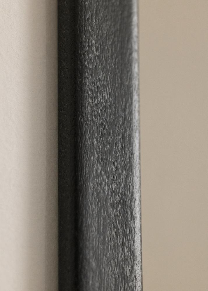 Ramme Kaspar Sort 50x50 cm - Passepartout Hvid 40x40 cm