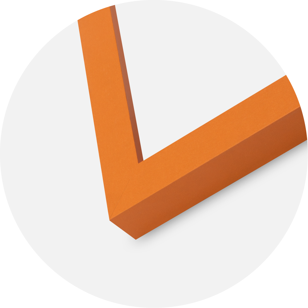 Ramme Selection Akrylglas Orange 40x50 cm