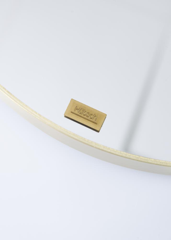 Spejl Messing 40 cm Ø