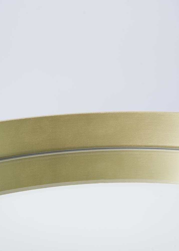 Spejl Messing 40 cm Ø