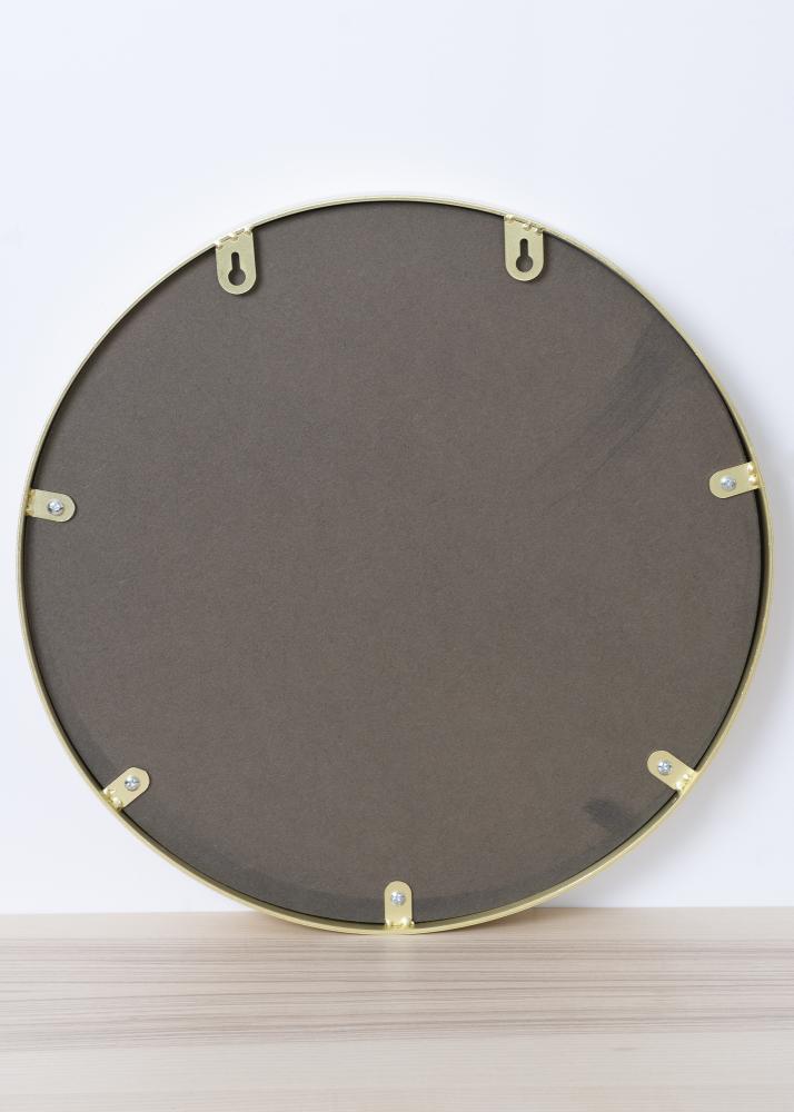 Spejl Messing 40 cm Ø