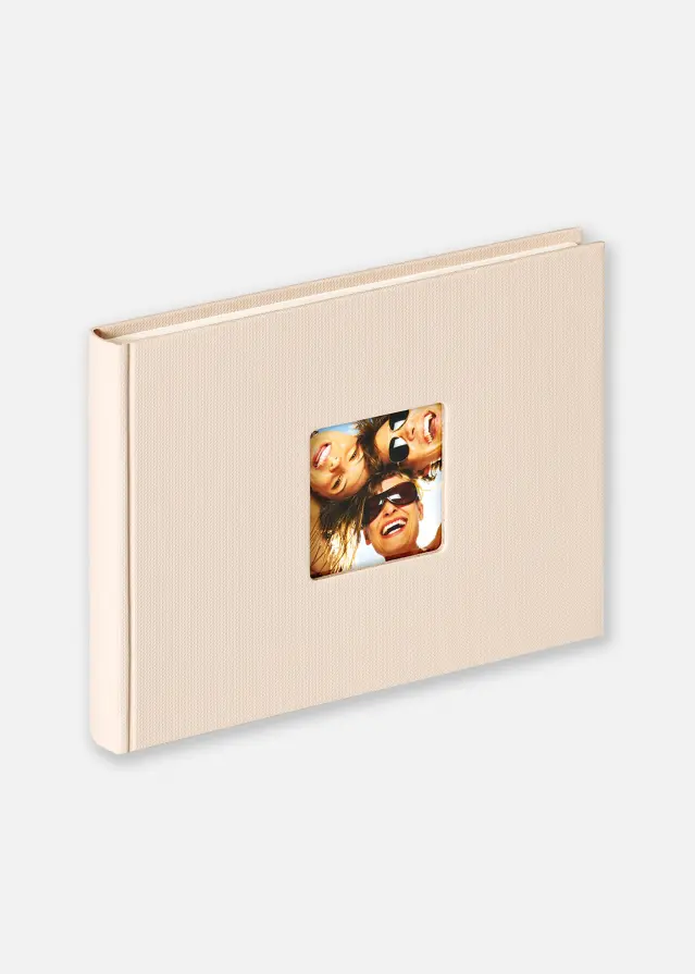 Fun Album Sand - 22x16 cm (40 Hvide sider / 20 blade)